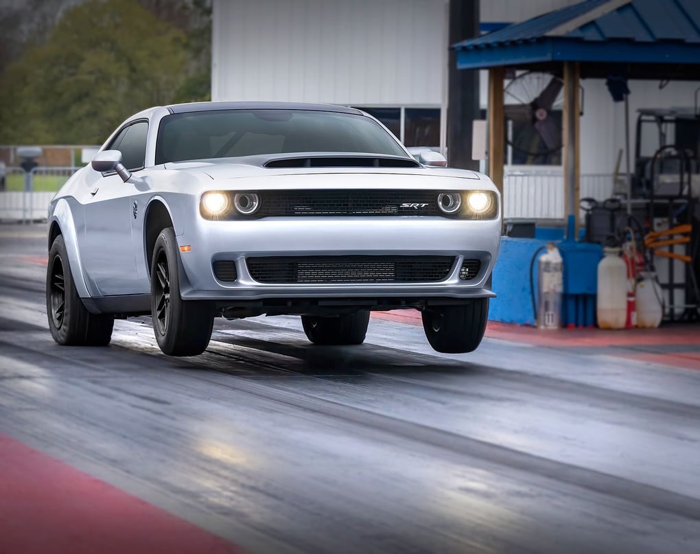 2023 Dodge Challenger SRT Demon 170. Credit: Stellantis.