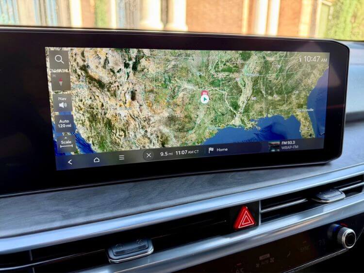 2024 Kia Sorento X-Pro SX-Prestige-navigation-screen