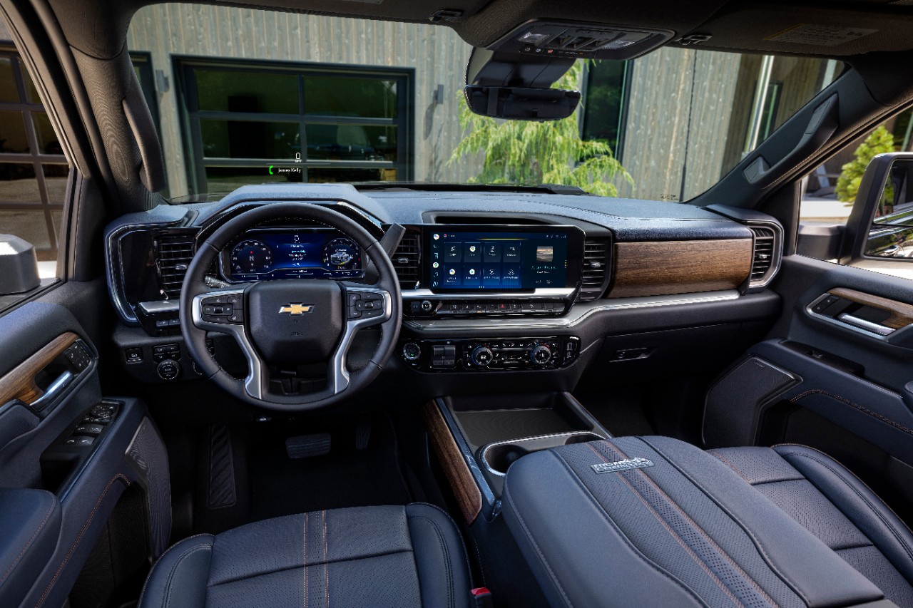 Meet The New 2024 Chevrolet Silverado HD   2024 Chevrolet Silverado 2500hd High Country Interior Credit Chevrolet 