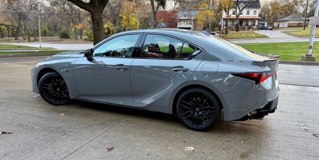 2024 Lexus IS 500 F Sport in Incognito. Credit: CarPro.