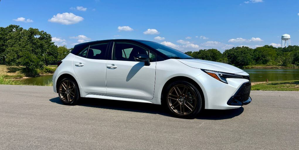 2024 Toyota Corolla Hatchback Nightshade Edition. Credit: CarPro.