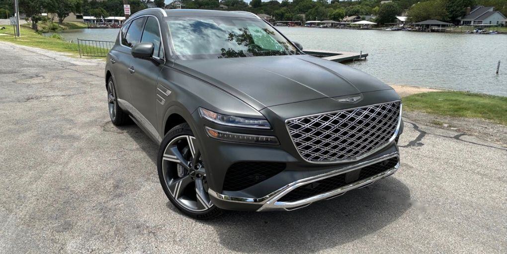 2025 Genesis GV80 Prestige in Storr Green Matte. Photo: CarPro.