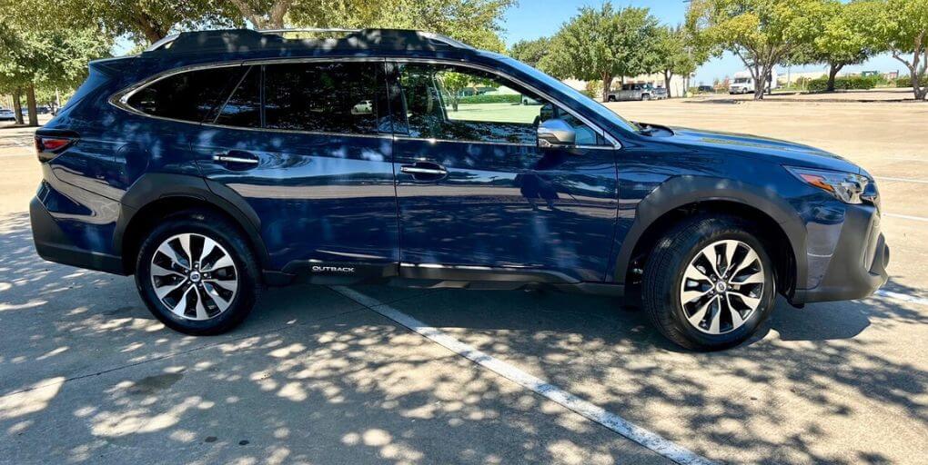 2025 Subaru Outback Touring XT in Cosmic Blue Pearl.  Credit: CarPro.