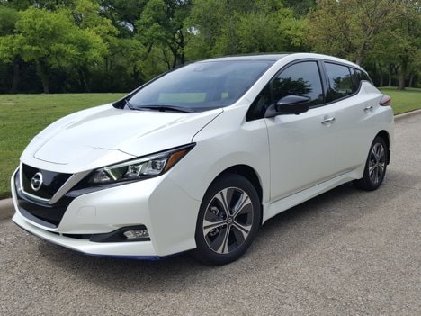 2020 nissan leaf sl shop plus review