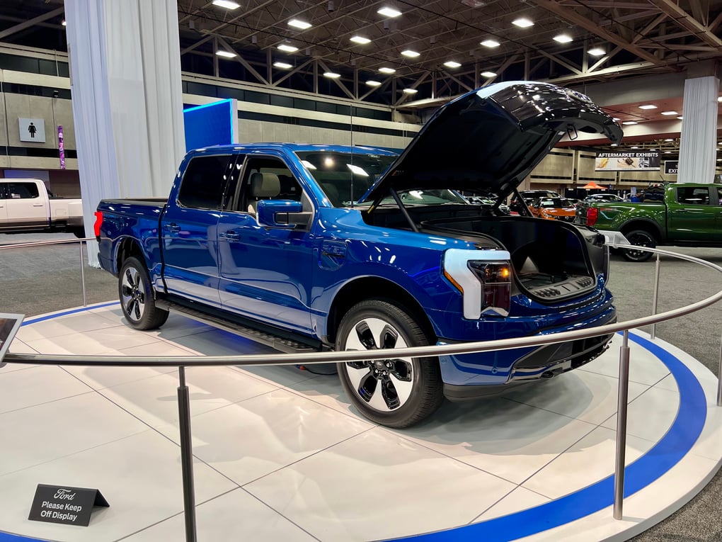 Ford F-150 Lightning. Photo: CarPro.