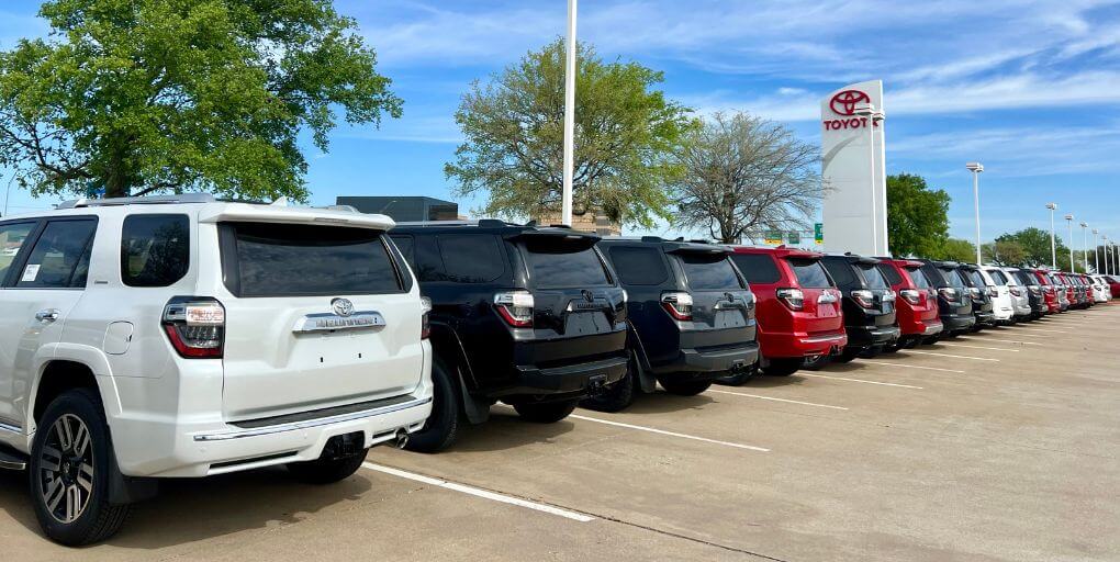 Photo; Freeman Toyota in Hurst, Texas. Credit: CarPro.