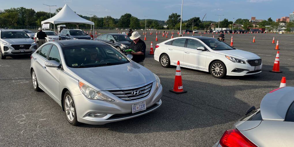 Hyundai free anti-theft software installation mobile clinic in October 2023. Credit: Hyundai.