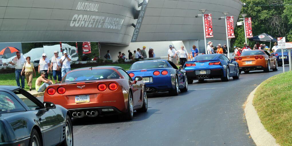 The 6th National Corvette Caravan & 25th Anniversary Celebration. Credit: National Corvette Museum.