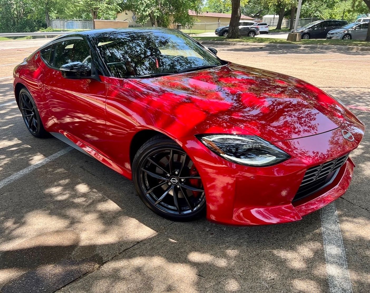 2023 nissan z passion red