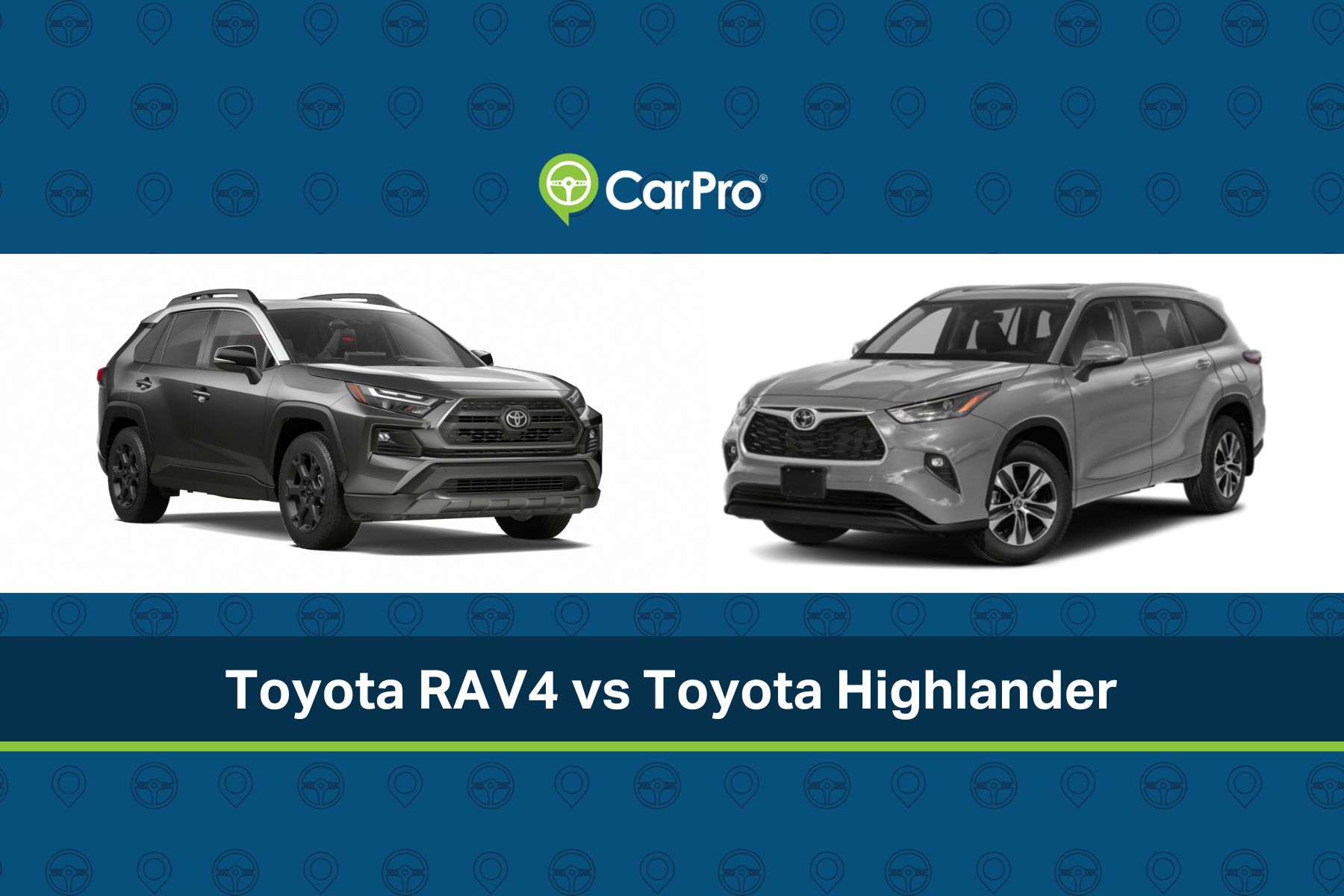 Toyota RAV4 vs Toyota Highlander