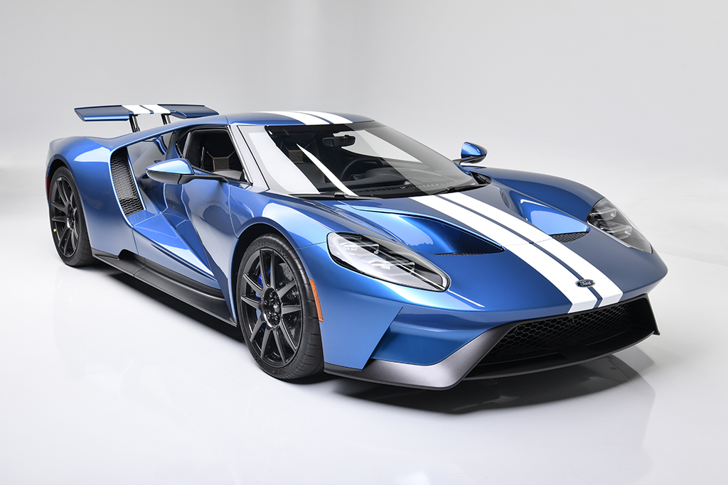 Used 2019 Ford GT Coupe ONLY 1K Miles! Liquid Blue! Overtop