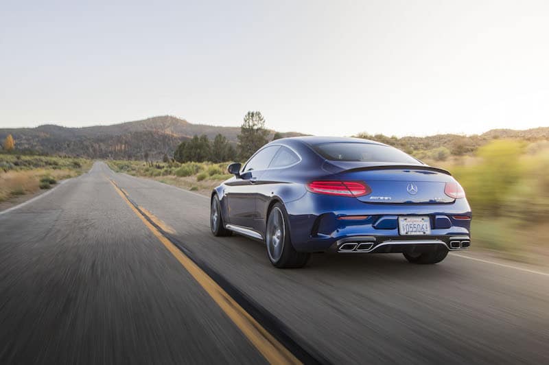 2018 Mercedes-AMG C63 S Coupe Test Drive Photo Gallery